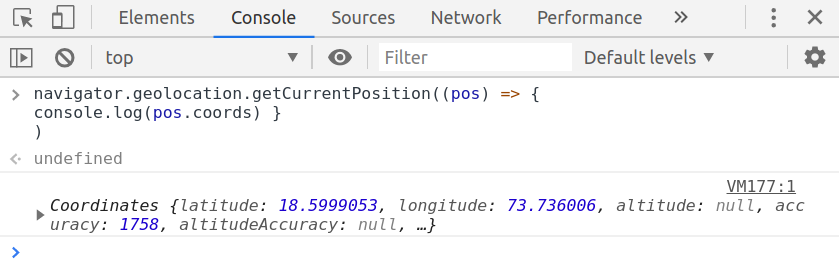 Console without Feature Policy