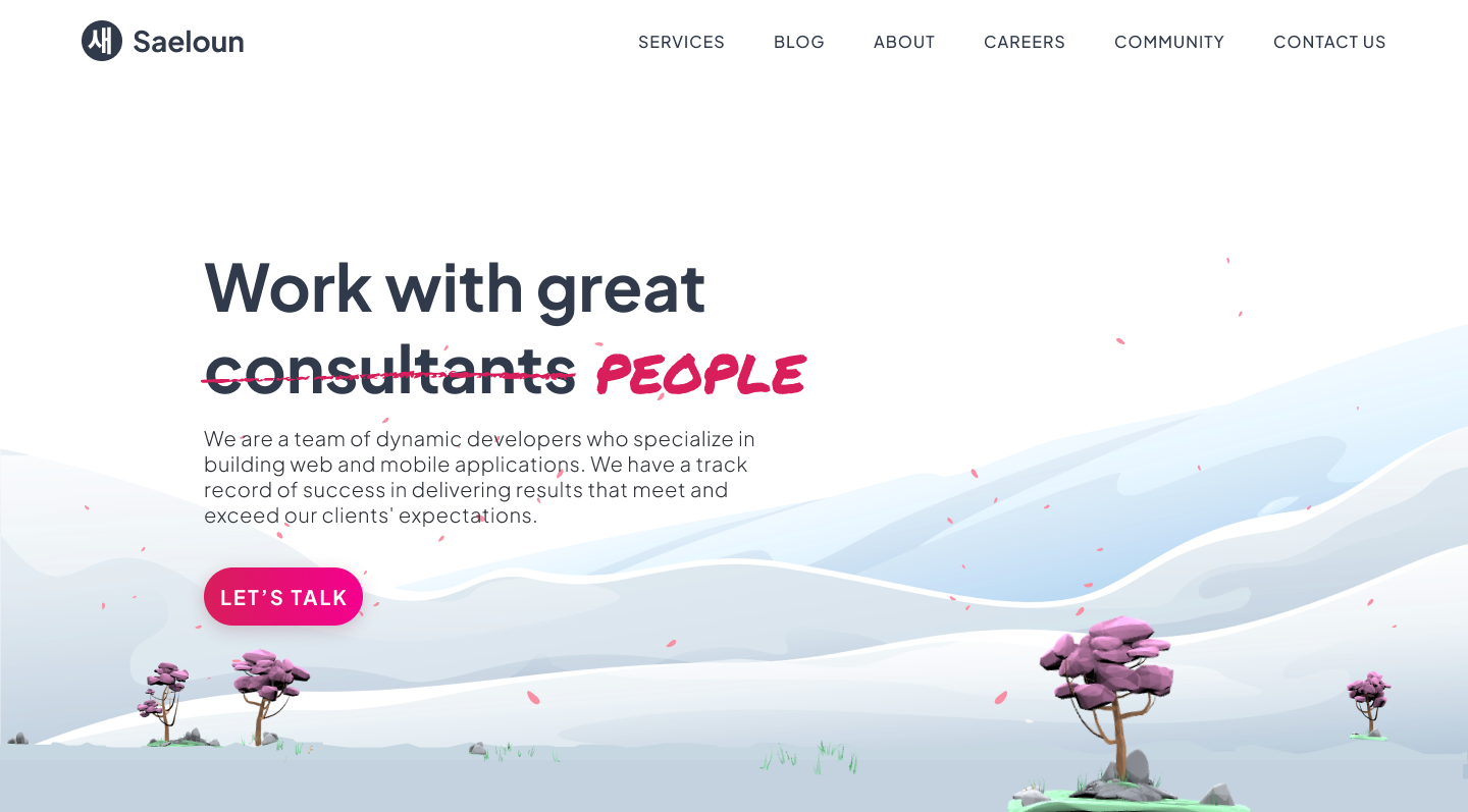 Messaging on the New Landing Page