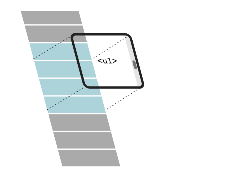 Virtualization or Windowing by Brian Vaughn